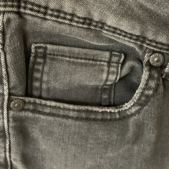 Sincerely Jules Black Flare Wide Leg Jeans High Waisted and FrayHem women SZ 27 - Picture 13 of 14